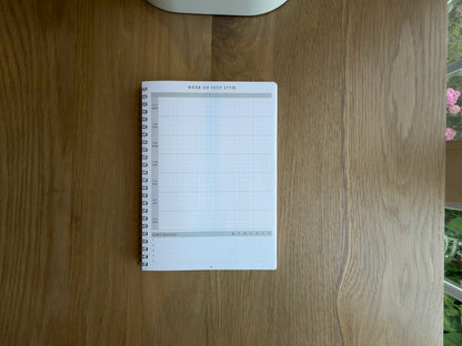 Undated Planner detail