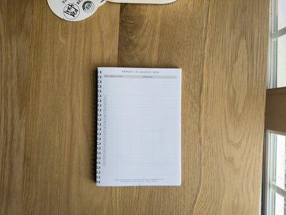 Undated Planner detail