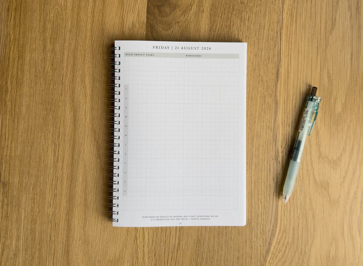 Daily Page Notebook lifestyle